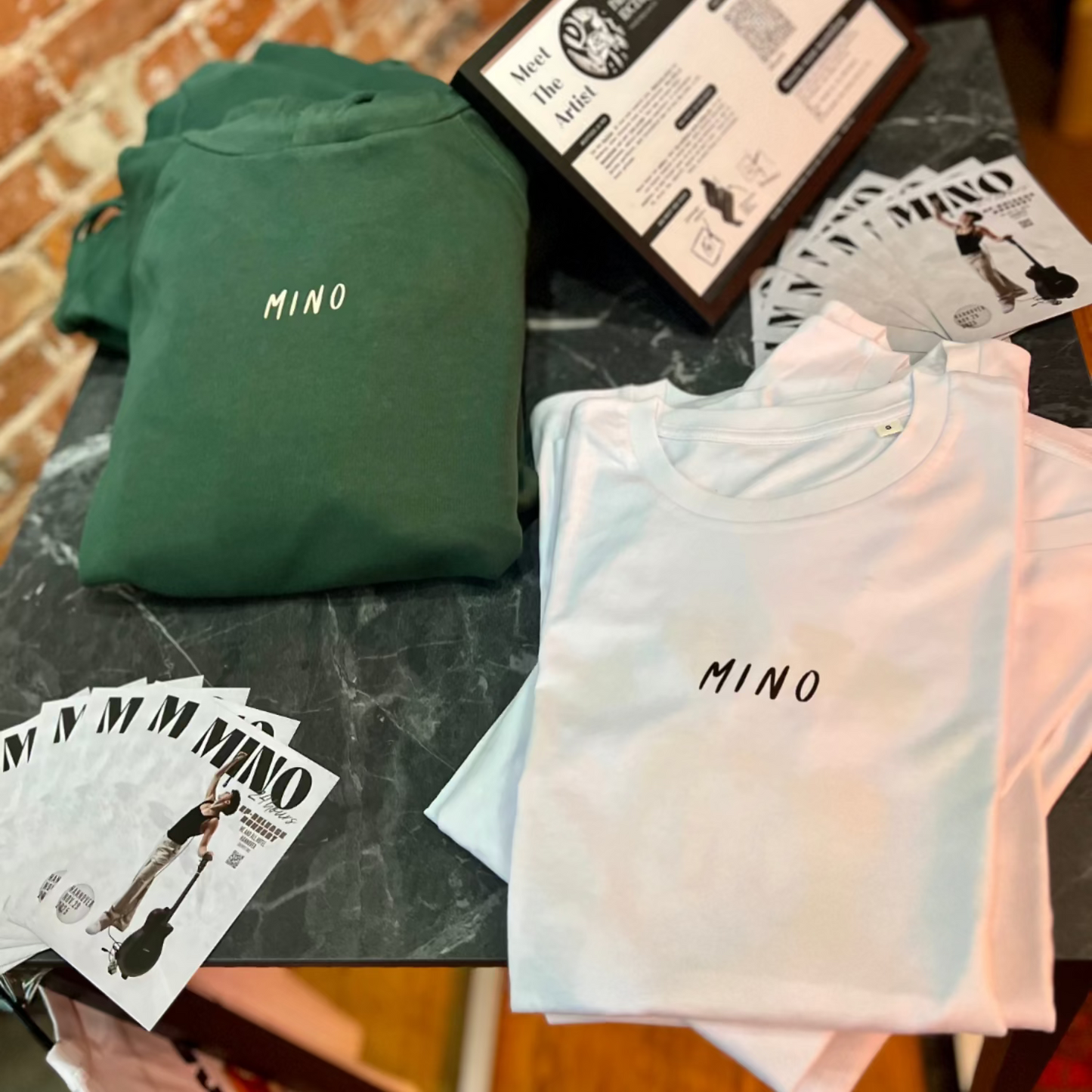 “Catch Me If You Can” T-Shirt – MINO – White